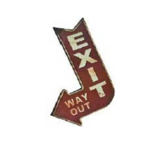 Placa Vintage sky 6560